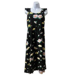 NWOT Ann Taylor LOFT Floral Print Midi Dress, Size 10